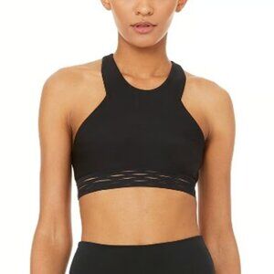 Alo Yoga Endear Sports Bra - Black - Small